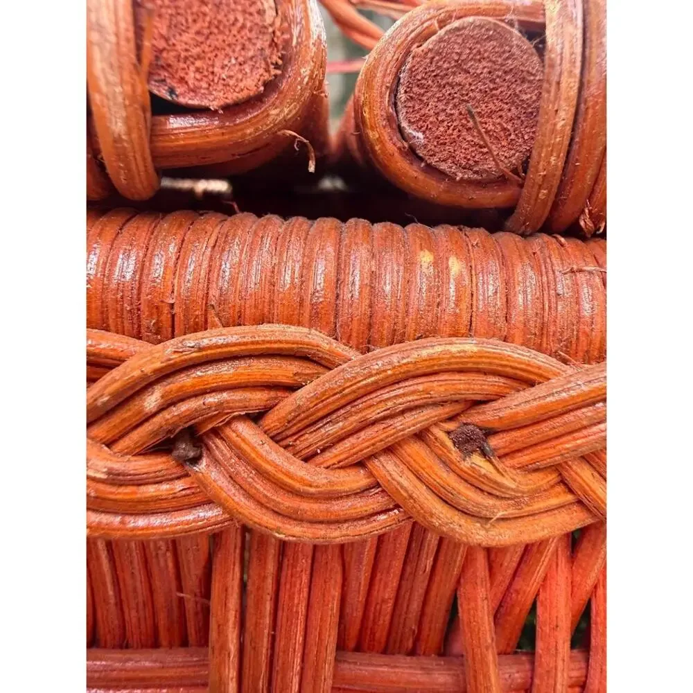 Vintage Watermelon Wicker Picnic Basket PROJECT